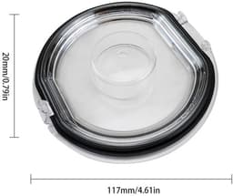 Stofreservoirdeksel geschikt voor Dyson-stofzuigers van de modellen V7 en V8 – Vervangend onderdeel voor de klep of het deksel van het stofreservoir — thumbnail 3