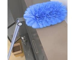 Microfiber Stoffer - Stofwisser Verstelbaar - Huis Schoonmaken - 180 Graden Verstelbaar - 80 cm - Grijs