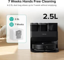 Originele stofzuigerzakken (6 stuks) voor Roborock S8 Pro Ultra, S8+, S7 Max Ultra, S7 MaxV Ultra, Q7 Max+, Q8 Max+, Q5 Pro+ en meer — thumbnail 4