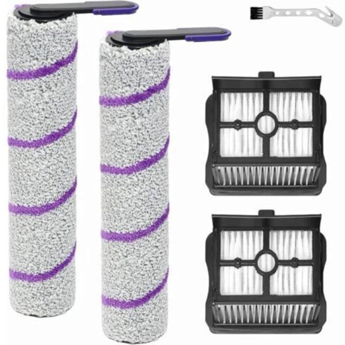 Vervangende rolborstelsgeschikt voor de Rowenta X-Clean 10 en accessoiresgeschikt voor de Narwal S20 Pro nat- en droogstofzuiger. — afbeelding 1
