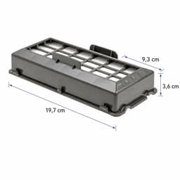Kleanburg Onderhoudsset - Geschikt voor Bosch Formula Stofzuigers - 10 stofzuigerzakken, HEPAfilter en motorfilter — thumbnail 4