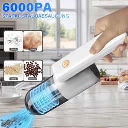 Draadloze handstofzuiger, 3-in-1 autostofzuiger, USB oplaadbare mini-stofzuiger — thumbnail 2