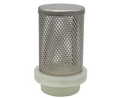 Zuigmand 13224 voor 1 1/4" terugslagkleppen - Roestvrij Stalen Mand DN32