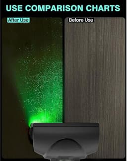 Rechargeable Vacuum Cleaner Dust Display Light, Green Light Attachment, Reveal Pet Hair Dog Cat Hair, Upgrade Vacuum - ShopVlot — thumbnail 3