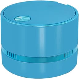 Mini Stofzuiger - Desktop Reiniger - Bureau Schoonmaken - Hoge Zuigkracht - 9 x 7.8 cm - Blauw — thumbnail 1