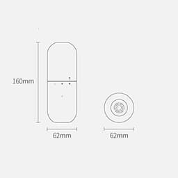 Draagbare Kruimeldief - Mini Stofzuiger - Auto Interieur Reinigen - Krachtige Zuigkracht - Compact Formaat - Roze — thumbnail 5