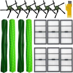 PromoHome Reserveonderdelen Set geschikt voor iRobot Roomba S9 (9150) S9 + S9 Plus (9550) S Series Wi-Fi robotkits - 2 Rubberen Borstels, 4 Filters, 6 Zijborstels - Compatibel met Diverse Robotstofzuiger Merken — thumbnail 1