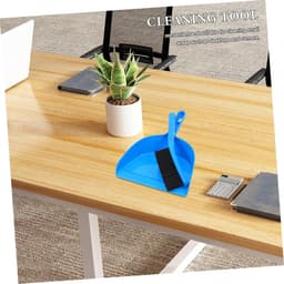 Stoffer en blikset - Reinigingsset - Snel opruimen - Compact ontwerp - 26 x 20 cm - Blauw — thumbnail 2