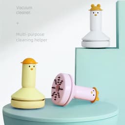 Mini Bureau Stofzuiger - Draagbare Reiniger - Kruimels Opruimen - Unieke Dier Vorm - Compact Ontwerp - #1 — thumbnail 5