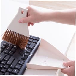 Mini Bezem Stofblik Set - Kleine Stoffer Veegset - Bureau Schoonmaken - Compact Ontwerp — thumbnail 5