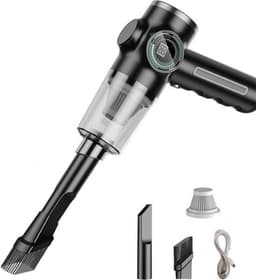 Krachtige mini-autostofzuiger, groot batterijdisplay, draadloze handstofzuiger voor grondige reiniging — thumbnail 1