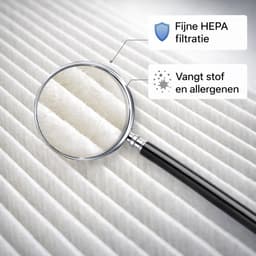1x HEPA en 1x invoer filter set geschikt voor Philips Performer Expert, Silent, PerformerPro - Vervanging onderdeel — thumbnail 3