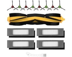 14-delige accessoirekit voor Geschikt voor Ecovacs Deebot N8/ N8+/ N8 Pro/ N8 Pro+/ T9/ T9+/ N10+, OZMO 950/ 920/ T8/ T8+/ T8 AIVI/ T8 AIVI+/ T8 MAX.