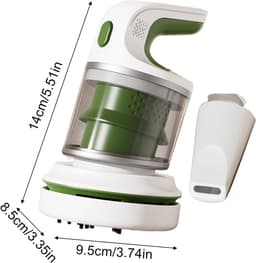 Draadloze mini-stofzuiger - Compact en stil - Geschikt voor thuis, op reis, op bureaus, op vloeren, op kantoor en voor accessoires - Mini-desktop multifunctionele stofzuiger - Oplaadbaar via USB — thumbnail 3