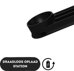 LEXO® - Kruimeldief PRO25- Draadloos opladen - 5 Opzet Stukken - 12000PA - Zwart - AutoStofzuiger - Mini Stofzuiger - HEPA Filter - Met Oplaadstation - EasyClean - Zwart - Met Blaasfunctie om bv luchtbed op te blazen — thumbnail 5