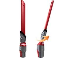 Spleetmondstuk geschikt voor Dyson V7 V8 V11 V10 V12 V15 met 22° draaihoek verstelbare borstelkop ultradun spleetmondstuk voor hoeken – nauwkeurige reiniging van moeilijk bereikbare plekken