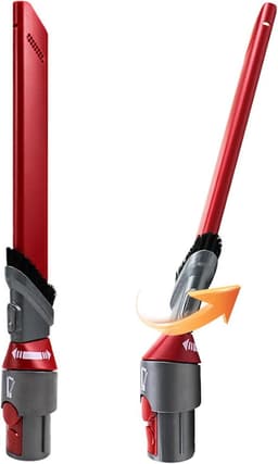 Spleetmondstuk geschikt voor Dyson V7 V8 V11 V10 V12 V15 met 22° draaihoek verstelbare borstelkop ultradun spleetmondstuk voor hoeken – nauwkeurige reiniging van moeilijk bereikbare plekken — thumbnail 1