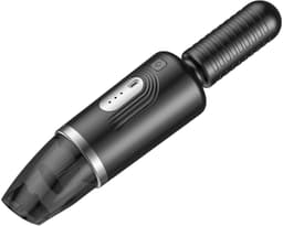 Draadloze Handstofzuiger – Krachtige Zuigkracht 6000Pa – Oplaadbare Mini Stofzuiger – Voor Auto, Huis en Meubels – Zwart — thumbnail 1
