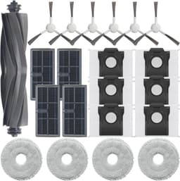 Geschikt voor Dreame X30 S30 robotstofzuiger accessoires L10S Pro Ultra hoofdborstel, dweil, stofzak vervangingsset - 21 onderdelen — thumbnail 1
