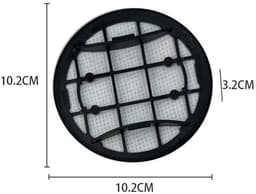 OIMG 4 stuks HEPA-filter vervangingsfilters geschikt voor VC7000/8000 Serie XC7053 XC7055 XC7057 XC8055 XC8057 XV1681/01 draadloze stofzuigers, schuim - en inlaatfilters - wasbaar en herbruikbaar — thumbnail 2