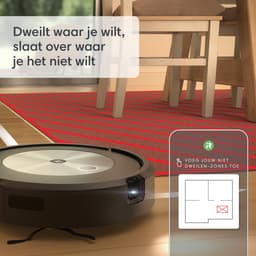 iRobot Roomba Combo j5 Robotstofzuiger met Dweilfunctie - Objectdetectie en vermijding - Ideaal voor Huisdieren - j5178 — thumbnail 5