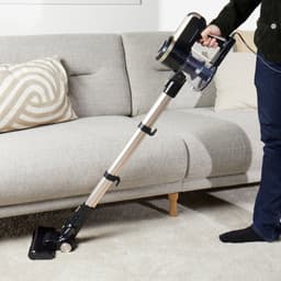 Petra Turbo-stofzuiger – stofbak van 600 ml, kan worden omgezet in een handheld-unit, gemotoriseerde LED-vloerborstel, inclusief 2-in-1 spleetzuigmond en borstel, reserve HEPA-filter, 600 W, opbergruimte voor voedingskabels van 6 m — thumbnail 3