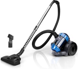 Aigostar 33YAM - Stofzuiger Zonder Zak - Vacuum Cleaner Zakloos - 2L - HEAP 12 filter - 800W - Snoerlengte 6.5 meter - Blauw — thumbnail 1