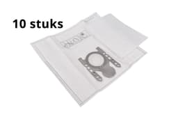 Geschikt voor BOSCH. 10 stuks. Stofzuigerzakken voor BSA000KA-999KA, BSB2080, Terrossa serie, Formula serie, Pro Parquet, + uni motorbeschermingsfilter. COVAKO Merk — thumbnail 1