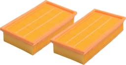 Geschikt voor KARCHER. 2 Stuks vlakfilter voor NT20/1, NT25/1, NT30/1, NT35/1, Stofklasse L. COVAKO Merk — thumbnail 1