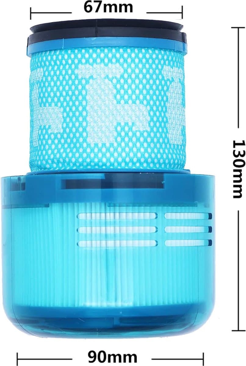 Alapure HEPA-filter geschikt voor DysonV15 970013-03 — afbeelding 1