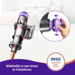DEGG® - Hepa Filter Geschikt voor Dyson V12 Detect Slim - Wasbaar - Vervangt Dyson Filter V12 - Filter Steelstofzuiger - Onderdelen - Duurzaam - Premium Kwaliteit - 2 STUK(S) - CONTROLEER UW MODEL ! — thumbnail 3