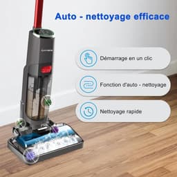 Exmate - Draadloze Stofzuiger - Nat en Droog - Zelfdrogend - Smart App — thumbnail 5
