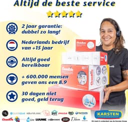 CleanRite Auto Stofzuiger Draadloos - Autostofzuiger - Kruimeldief - Handstofzuiger - 68W - Zwart — thumbnail 5