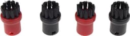 4-delige borstelset geschikt voor Karcher stoomreiniger - series SC1 SC2 SC3 SC4 SC5 SC6 - Ronde Borstel 28630580 — thumbnail 4