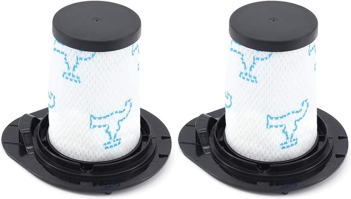 Filter - filterpatronen - Filter set geschikt - stofzuiger hepafilter - 2 stuks - Voor Rowenta Air Force 460 All in One RH92 modellen en Air Force Flex 560 RH94 accustofzuiger reserveonderdelen — afbeelding 1