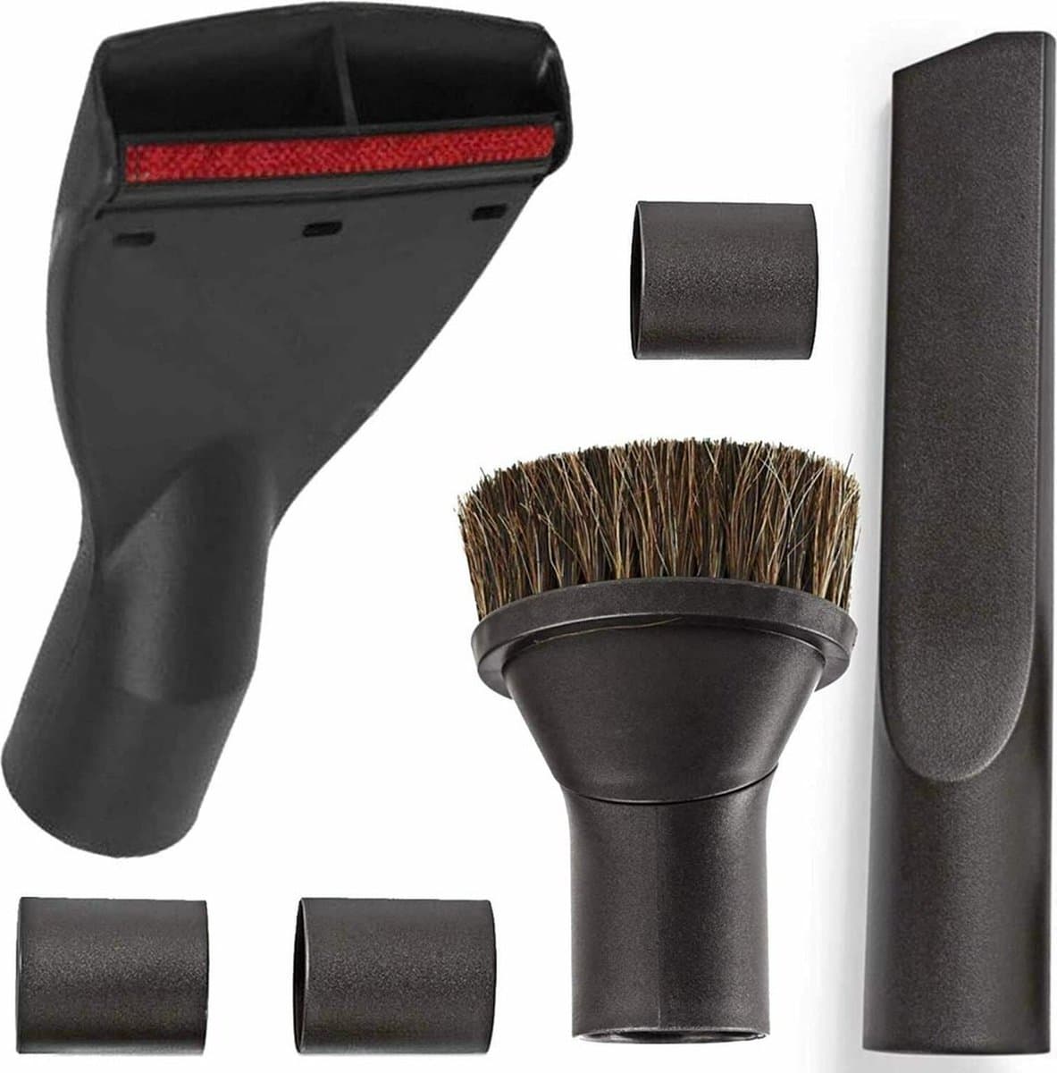 Maxorado Set 3-delig Opzetstukken - stofborstel + stofzuigmond + spleetzuigmond - UNIVERSEEL voor 32 mm / 35 mm - geschikt voor Bosch Professional 18 V - stofzuiger systeem en meer — afbeelding 1