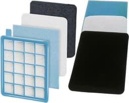 4x Vervangingsset geschikt voor Philips PowerPro Compact en Active (16 onderdelen) Motor en Uitblaasfilter EPA10 FC8058/01 - 432200493801 — thumbnail 5