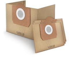 10 stofzuigerzakken voor nat/droogzuigers - Geschikt voor Kärcher WD3 – Vervangende filterzakken [6.959-130.0/69591300] – Vlies met meerdere lagen voor fijnstof