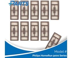 Philips HomeRun 9000 Series Filters (10 Stuks, Plus.Parts® alternatief voor XV1492/10)