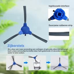 Onderdelen geschikt voor de Eufy G10, G20 en G30 robotstofzuigers van Replacements - Complete 13-delige set — thumbnail 4