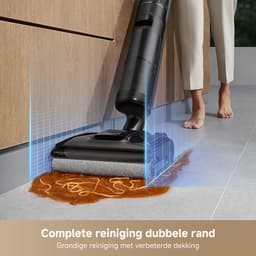 Dreame H12 Pro Flex Reach - Steelstofzuiger met dweilfunctie - Zelfreinigend met warm water - Antiklit systeem voor dierenharen - Verwijderen van vloeistoffen en vuil — thumbnail 5