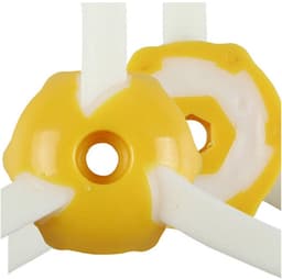 Zijborstel - Robotstofzuiger accessoires - voor irobot Roomba - Serie 600 700 - Geel - 3-pack — thumbnail 3