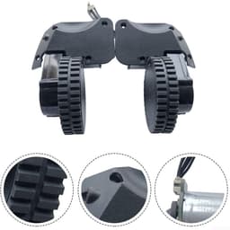 Dailygoods- Wielmotor Duurzaam - Vervangende Onderdelen - Geschikt voor Robovac G10/30C/35C/11s - Conga 1090/950 - Zwart - Inclusief Rechts/Links Wiel - Robotstofzuiger — thumbnail 2