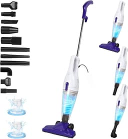 Lichtgewicht Stofzuiger - Handstofzuiger - Snel Huis Schoonmaken - 11-in-1 Multifunctioneel - 15 kPa Zuigkracht - Violet — thumbnail 1