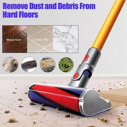 Vervangende rolborstels met zachte haren (9 stuks) Geschikt voor Dyson V7-V11, verkrijgbaar als accessoire Geschikt voor stofzuigers en schoonmaakproducten. — thumbnail 2