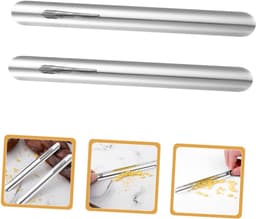 Kruimelschraper Keuken - Broodkruimelverzamelaar Tafel - Aanrecht Schoonmaken - Roestvrij Staal - 15 cm - Zilver — thumbnail 4