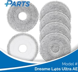 Dreame L40s Ultra AE Dweilpads (6 Stuks, Plus.Parts® alternatief voor RMP8) — thumbnail 1