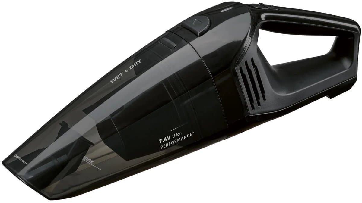 SILVERCREST® Handstofzuiger - Kruimeldief - Kruimelzuiger - 2 in 1: natte en droge reiniging - Accuduur: max. 20 min - Vermogen: 40 W - Snoerloos stofzuigen voor flexibel gebruik - Laadstation ook geschikt voor wandmontage — afbeelding 1