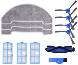 Dailygoody - Home Robotstofzuigerset - Zijborstel en Vodfilter - Verbeter je schoonmaakervaring - Compleet pakket - Hoofdborstelset - Voor 850T Clean .. — thumbnail 4
