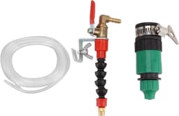 Snijmachine Stofverwijderaar - Watersproeier Systeem - Stofvrij Werken - Instelbaar Watervolume - 5m Waterslang - Zilver — thumbnail 1